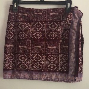 American eagle vintage wraparound skirt